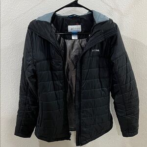 Columbia Black Puffer Jacket